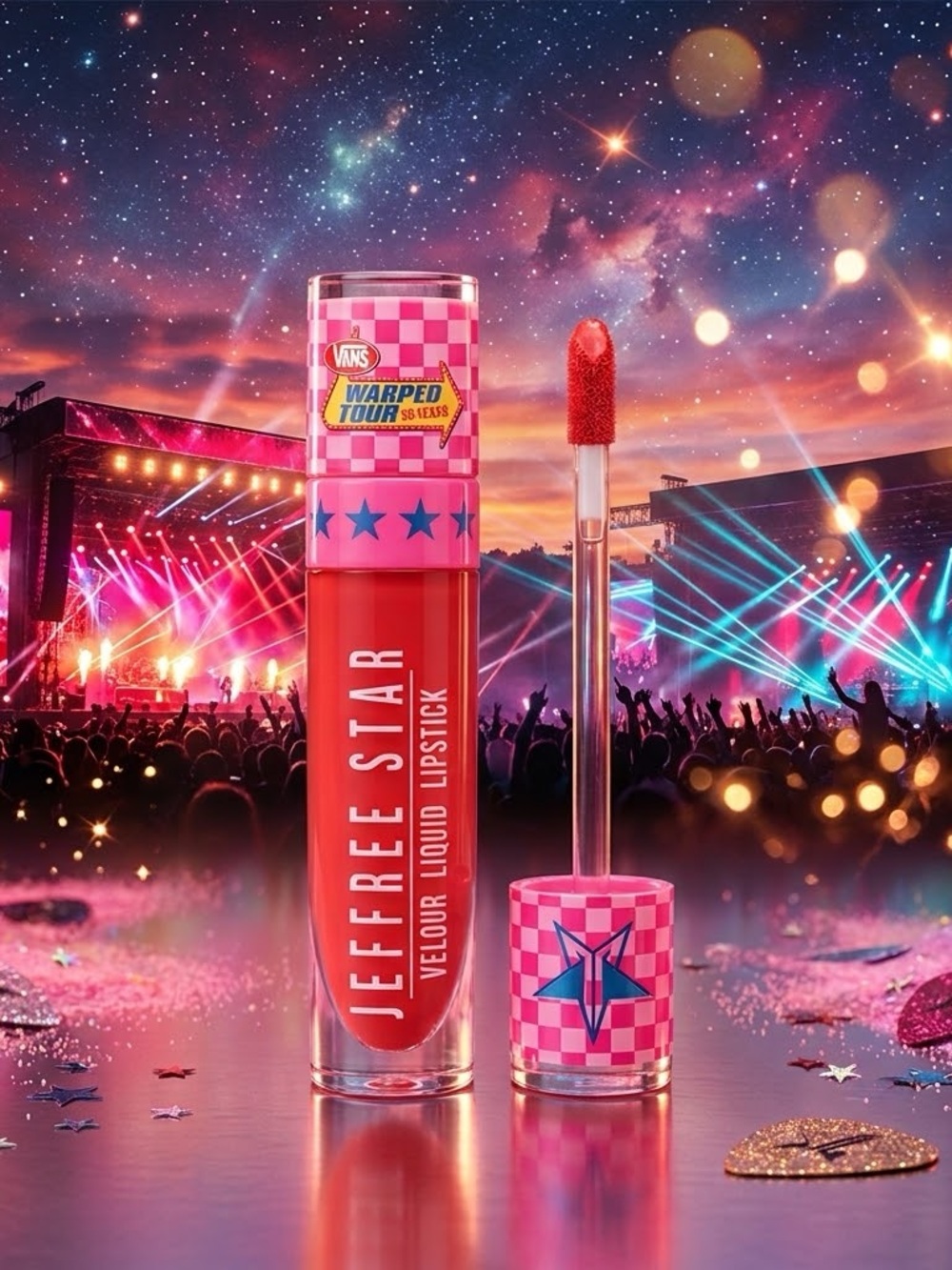 Jeffree Star x Vans Warped Tour Velour Liquid Lipstick - Warped Tour Red